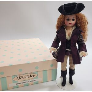 Madame Alexander 41715 Grace O'Malley 10" Doll Pirate Queen with Box & COA